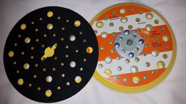 5-X-Mirka-TYPE-MULTI-HOLE-DA-Backing-Pads-150MM-HOOK-N-LOOP-303724830584